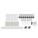 PartzBiz CM: 241-298-แผ่นอแดปเตอร์ฝาครอบวาล์ว Holley LS