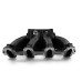 PartzBiz CM: 300-255BK-Holley Single Plane EFI  Split-Design Race Intake Manifold- GM LS1/LS2/LS6- Black