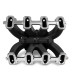 PartzBiz CM: 300-255BK-Holley Single Plane EFI  Split-Design Race Intake Manifold- GM LS1/LS2/LS6- Black