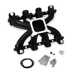 PartzBiz CM 300-132BK - Holley Single Plane Intake - GM LS1/LS2/LS6 - สีดำ PartzBiz CM 300-132BK - Holley Single Plane Intake - GM LS1/LS2/LS6 - สีดำ