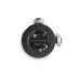 PartzBiz CM: 320-103-Holley U-joint - Steel - Black Zinc