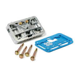 PartzBiz CM 34-13SA - Secondary Metering Block Conversion Kit - Shiny Aluminum PartzBiz CM 34-13SA - Secondary Metering Block Conversion Kit - Shiny Aluminum