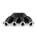 PartzBiz CM: 300-295BK-Single Plane 4500 Carbureted Split-Design Race Intake Manifold - GM LS1/LS2/LS6 PartzBiz CM: 300-295BK-Single Plane 4500 Carbureted Split-Design Race Intake Manifold - GM LS1/LS2/LS6