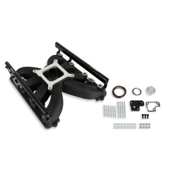PartzBiz CM 300-930BK - Single plane intake manifold for Gen III Hemi, EFI Black