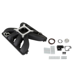PartzBiz CM 300-931BK - Single plane intake manifold for Gen III Hemi, Sniper EFI/Carb Black