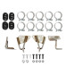 PartzBiz CM: BH14345-ท่อ Hooker BlackHeart - GM C1500/GMT400 - สลับ - 2WD