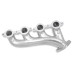 PartzBiz CM: 8502-1HKR-ท่อร่วมไอเสีย Hooker BlackHeart LS Swap - ผิวเซรามิกสีเงิน