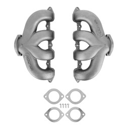 PartzBiz CM BHS5188 - Hooker BlackHeart LT Swap Exhaust Manifolds - Center Dump - หล่อแบบธรรมชาติ PartzBiz CM BHS5188 - Hooker BlackHeart LT Swap Exhaust Manifolds - Center Dump - หล่อแบบธรรมชาติ