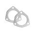 PartzBiz CM: 2314HKR-Hooker Block Hugger Header - Stainless Steel