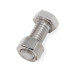 PartzBiz CM: 2314HKR-Hooker Block Hugger Header - Stainless Steel