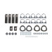 PartzBiz CM: 7701HKR-Hooker Crossmember Back Exhaust System