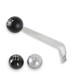 PartzBiz CM: 163501HST-Hurst Billet Shift Knob - 5-Speed Pattern - Gloss Black