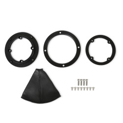 PartzBiz CM 116500HST - Hurst Billet Shifter Boot and Bezel - Round - Black Finish PartzBiz CM 116500HST - Hurst Billet Shifter Boot and Bezel - Round - Black Finish