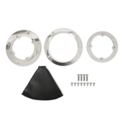 PartzBiz CM: 116000HST-Hurst Billet Shifter Boot และ Bezel - Round - ขัดเงา PartzBiz CM: 116000HST-Hurst Billet Shifter Boot และ Bezel - Round - ขัดเงา
