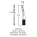 PartzBiz CM: 5387201-Hurst Competition/Plus Shifter Stick - โครเมียม PartzBiz CM: 5387201-Hurst Competition/Plus Shifter Stick - โครเมียม