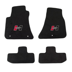 PartzBiz CM 6370010 - Hurst Elite Series Logo Floor Mat Set