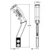 PartzBiz CM: 5381001-ด้ามเกียร์ Hurst Nitro Stick - สวิตช์ 12V - อโนไดซ์สีดำ PartzBiz CM: 5381001-ด้ามเกียร์ Hurst Nitro Stick - สวิตช์ 12V - อโนไดซ์สีดำ