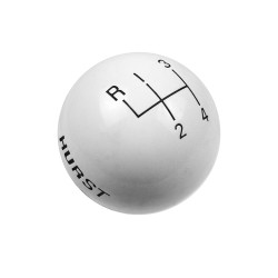 PartzBiz CM 1637626 - Hurst Shift Knob - 4-Speed Pattern - White PartzBiz CM 1637626 - Hurst Shift Knob - 4-Speed Pattern - White