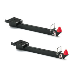 PartzBiz CM 21705 - Lakewood Traction Bars - GM Midsize Trucks 1983-2004 - Steel - Pair - Hardware Included PartzBiz CM 21705 - Lakewood Traction Bars - GM Midsize Trucks 1983-2004 - Steel - Pair - Hardware Included