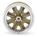 PartzBiz CM: LW90-50744F-Legendary Wheels HB44 - 15 x 7 in. - 4 x 4.5 - 4.25 BS - Gold Haze