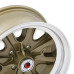 PartzBiz CM: LW90-50744F-Legendary Wheels HB44 - 15 x 7 in. - 4 x 4.5 - 4.25 BS - Gold Haze