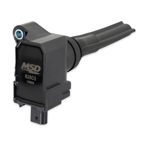 PartzBiz CM: 82603-MSD Ignition Coil - Ford EcoBoost - 2.7L / 3.0L V6 - Black - Single