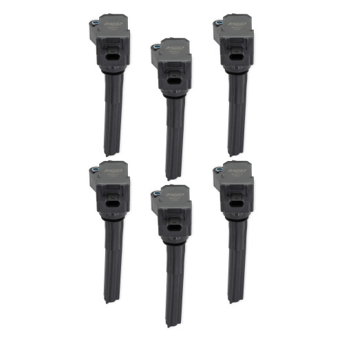 PartzBiz CM: 826036-MSD Ignition Coil - Ford EcoBoost - 2.7L / 3.0L V6 - Black - 6-Pack