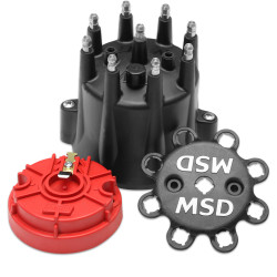 PartzBiz CM 84336 - Black Chevy V8 HEI Distributor Cap and Rotor PartzBiz CM 84336 - Black Chevy V8 HEI Distributor Cap and Rotor