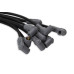 PartzBiz CM: 31233-Black Super Conductor Universal 8 cyl. 90° PartzBiz CM: 31233-Black Super Conductor Universal 8 cyl. 90°
