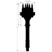 PartzBiz CM: 2375MSD-Chevy Small / Big Block Dual Sync Distributor PartzBiz CM: 2375MSD-Chevy Small / Big Block Dual Sync Distributor