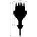 PartzBiz CM: 8388-Chrysler 318-360, Ready-to-Run Distributor