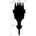 PartzBiz CM: 8386-Chrysler 383-400 Ready-to-Run Distributor