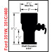 PartzBiz CM: 85061-Ford 351W Sync Plug