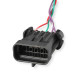 PartzBiz CM: 23763-MSD Black, Chevy Tall Deck Dual Sync Distributor