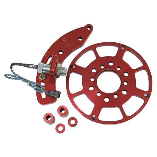 PartzBiz CM: 8636-MSD Crank Trigger Wheel Kit - Flying Magnet - Chrysler B/RB - 7.25 in. PartzBiz CM: 8636-MSD Crank Trigger Wheel Kit - Flying Magnet - Chrysler B/RB - 7.25 in.