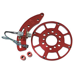 PartzBiz CM 8633 - MSD Crank Trigger Wheel Kit - Flying Magnet - Chrysler Small Block - 7.25 in.