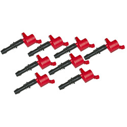 PartzBiz CM 82438 - MSD Ignition Coil - Blaster - Ford 3-Valve V8 - Red - 8-Pack PartzBiz CM 82438 - MSD Ignition Coil - Blaster - Ford 3-Valve V8 - Red - 8-Pack