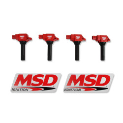 PartzBiz CM 82544 - MSD Ignition Coil - Blaster Series - Red - 4-Pack PartzBiz CM 82544 - MSD Ignition Coil - Blaster Series - Red - 4-Pack