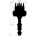 PartzBiz CM: 8566-Oldsmobile V8 350-455 Distributor PartzBiz CM: 8566-Oldsmobile V8 350-455 Distributor