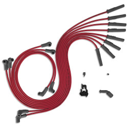 PartzBiz CM 32079 - Red Super Conductor Gen III LS-1/3/6 V8, Universal