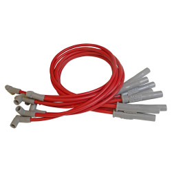 PartzBiz CM 32189 - Super Conductor Spark Plug Wire Set, Dodge Ram, '94-'97, 318-360