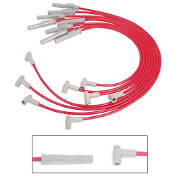 PartzBiz CM 32239 - Super Conductor Spark Plug Wire Set, Jeep 4.0L, 6 Cyl., '93-'98