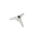 PartzBiz CM: 9868-Mr. Gasket Air Cleaner Wing Nut - Tri-Bar - Chrome PartzBiz CM: 9868-Mr. Gasket Air Cleaner Wing Nut - Tri-Bar - Chrome