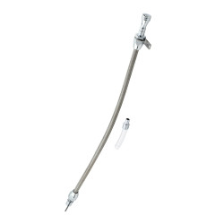 PartzBiz CM 9703G - Mr. Gasket Automatic Transmission Dipstick & Tube - Braided Stainless Steel PartzBiz CM 9703G - Mr. Gasket Automatic Transmission Dipstick & Tube - Braided Stainless Steel