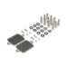 PartzBiz CM: 6873G-Mr. Gasket Cast Aluminum Tall Valve Covers - Polished PartzBiz CM: 6873G-Mr. Gasket Cast Aluminum Tall Valve Covers - Polished