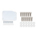 PartzBiz CM: 6861G-Mr. Gasket Cast Aluminum Valve Covers Pair - Polished PartzBiz CM: 6861G-Mr. Gasket Cast Aluminum Valve Covers Pair - Polished