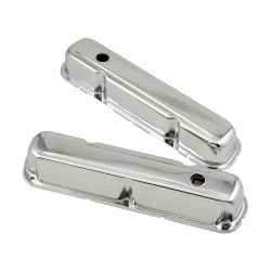 PartzBiz CM 9806 - Mr. Gasket Chrome Tall-Style Valve Covers PartzBiz CM 9806 - Mr. Gasket Chrome Tall-Style Valve Covers