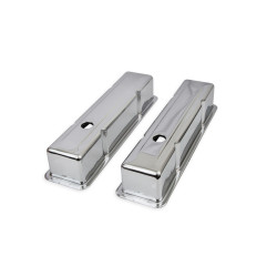 PartzBiz CM 9801 - Mr. Gasket Chrome Tall-Style Valve Covers without Baffle PartzBiz CM 9801 - Mr. Gasket Chrome Tall-Style Valve Covers without Baffle