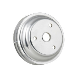 PartzBiz CM 5317 - Mr. Gasket Crank Pulley - Aluminum - Double Groove