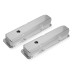PartzBiz CM: 6872G-Mr. Gasket Fabricated Aluminum Valve Covers - Silver Finish